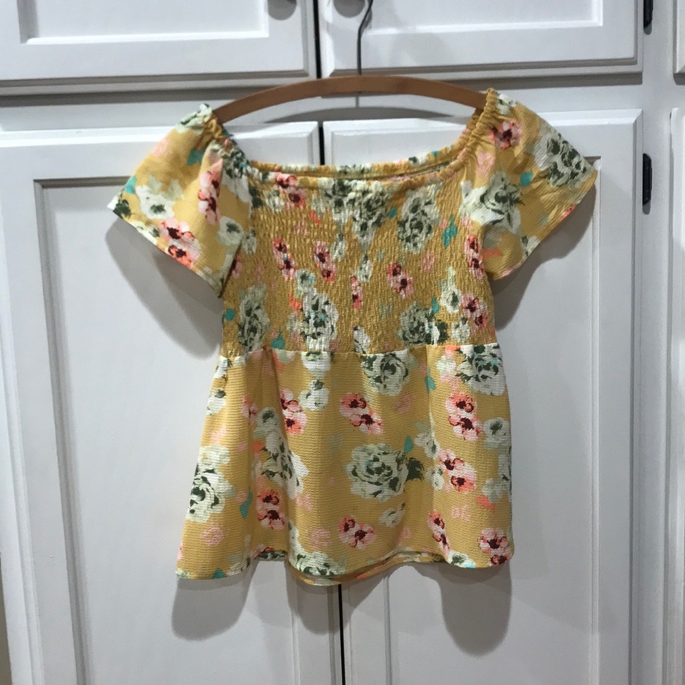 Off the shoulder top